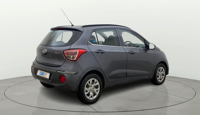 2018 Hyundai Grand i10 SPORTZ U2 1.2 CRDI, Diesel, Manual, 75,780 km, Right Back Diagonal