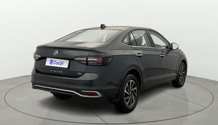 2023 Volkswagen VIRTUS TOPLINE TSI 1.0 AT, Petrol, Automatic, 59,729 km, Right Back Diagonal