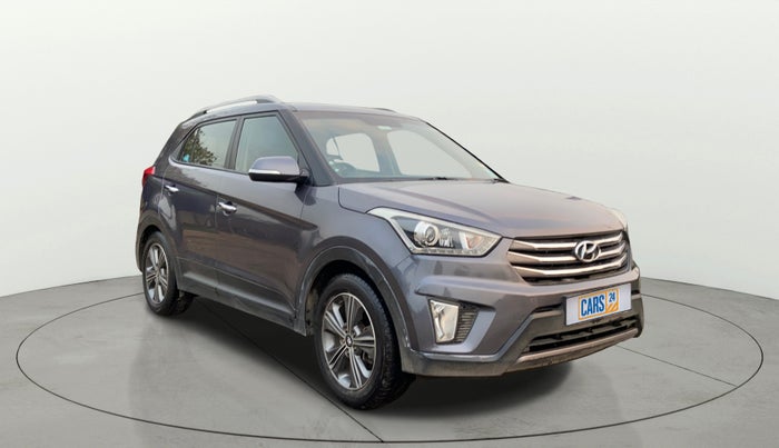 2016 Hyundai Creta SX PLUS AT 1.6 PETROL, CNG, Automatic, 61,285 km, Right Front Diagonal