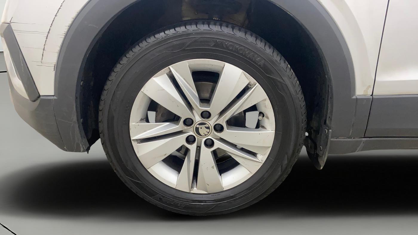 2021 Skoda KUSHAQ AMBITION 1.0L TSI MT, Petrol, Manual, 1,47,180 km, Left Front Wheel