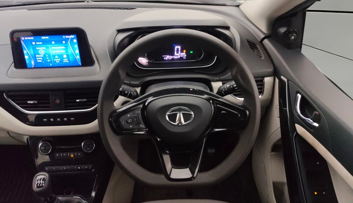2022 Tata NEXON XZ PLUS PETROL, Petrol, Manual, 47,950 km, Steering Wheel Close Up