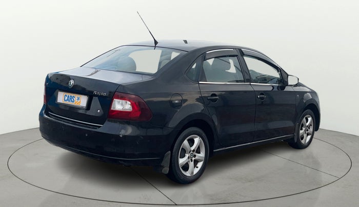 2013 Skoda Rapid ELEGANCE 1.6 MPI AT, CNG, Automatic, 82,117 km, Right Back Diagonal