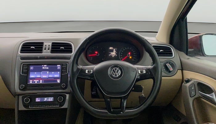 2020 Volkswagen Vento HIGHLINE 1.0L TSI, Petrol, Manual, 1,44,347 km, Steering Wheel Close Up
