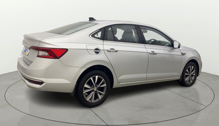 2022 Skoda SLAVIA STYLE 1.0L TSI MT, Petrol, Manual, 51,318 km, Right Back Diagonal