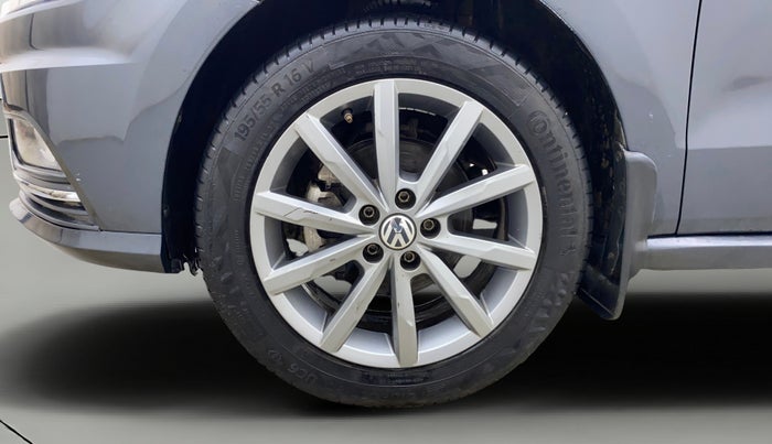 2019 Volkswagen Ameo HIGHLINE PLUS 1.5L AT 16 ALLOY, Diesel, Automatic, 59,455 km, Left Front Wheel