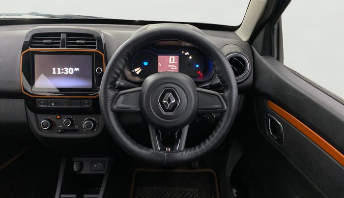2020 Renault Kwid CLIMBER 1.0 AMT (O), Petrol, Automatic, 19,220 km, Steering Wheel Close Up