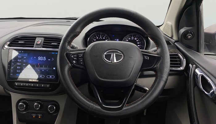 2018 Tata Tiago XZA PETROL, Petrol, Automatic, 99,435 km, Steering Wheel Close Up