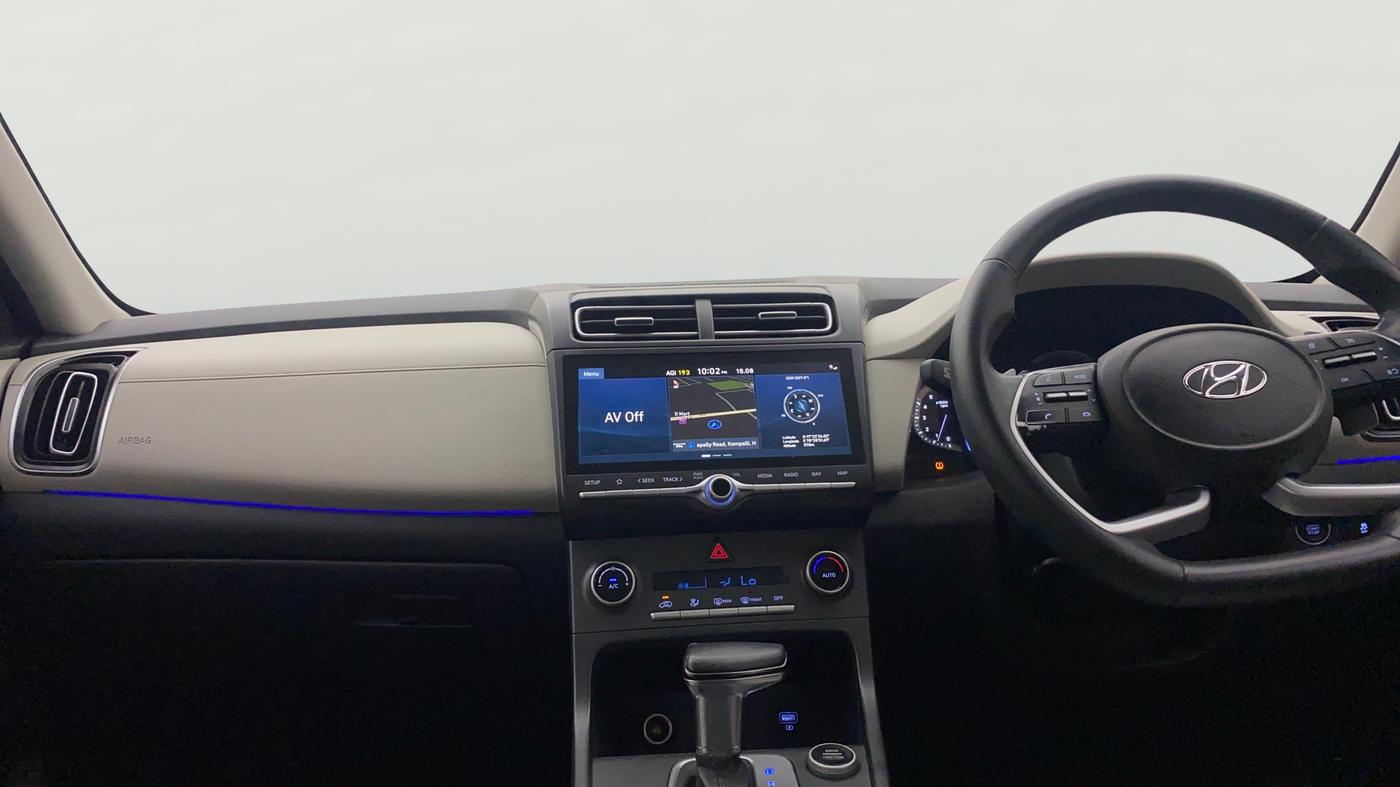 2022 Hyundai Creta SX (O) AT 1.5 DIESEL, Diesel, Automatic, 1,07,294 km, Air Conditioner