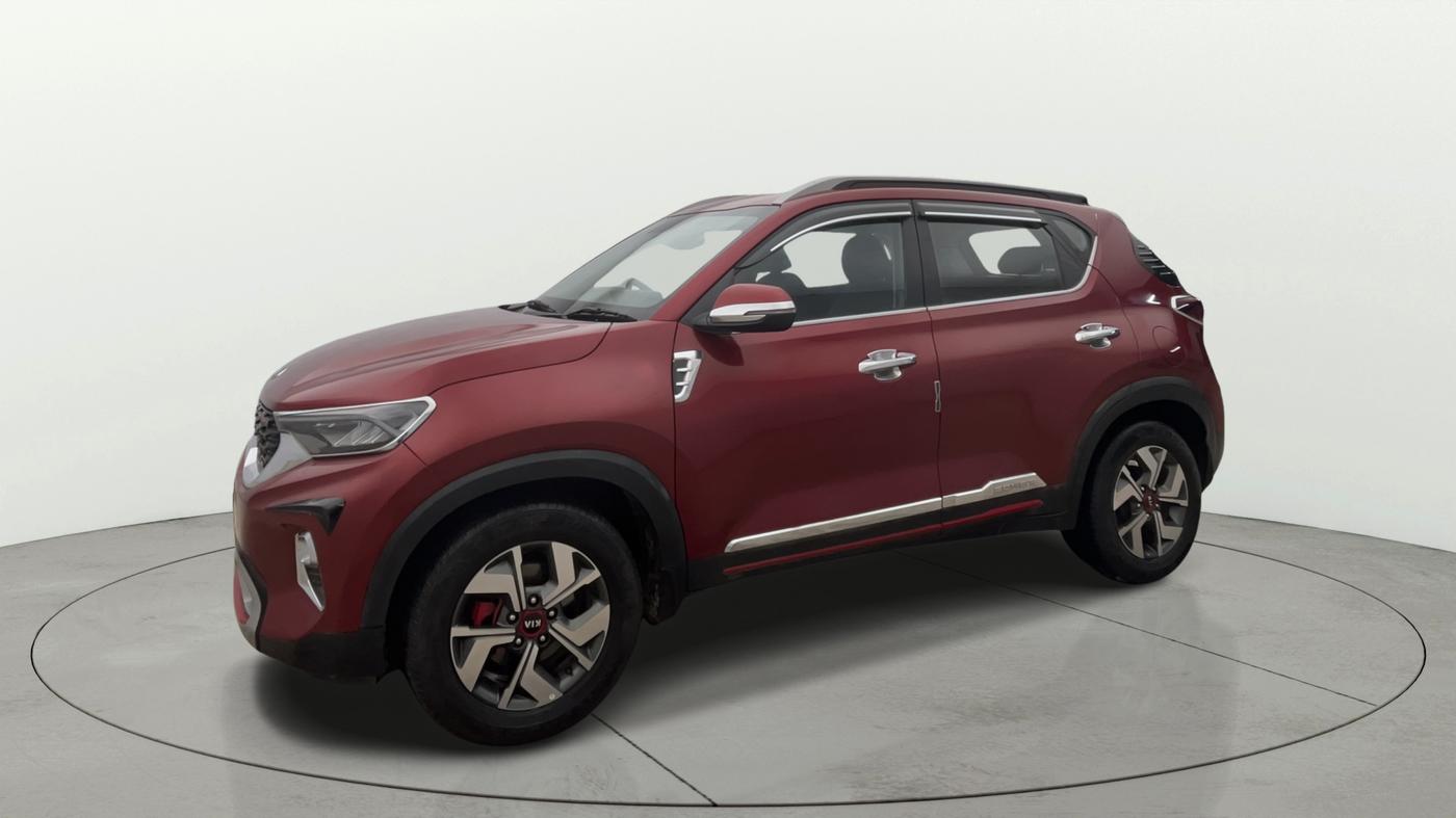 2020 KIA SONET GTX PLUS 1.5 AT, Diesel, Automatic, 65,360 km, Left Front Diagonal