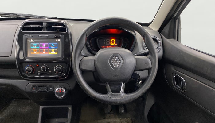 2018 Renault Kwid RXT 1.0 AMT (O), Petrol, Automatic, 76,487 km, Steering Wheel Close Up
