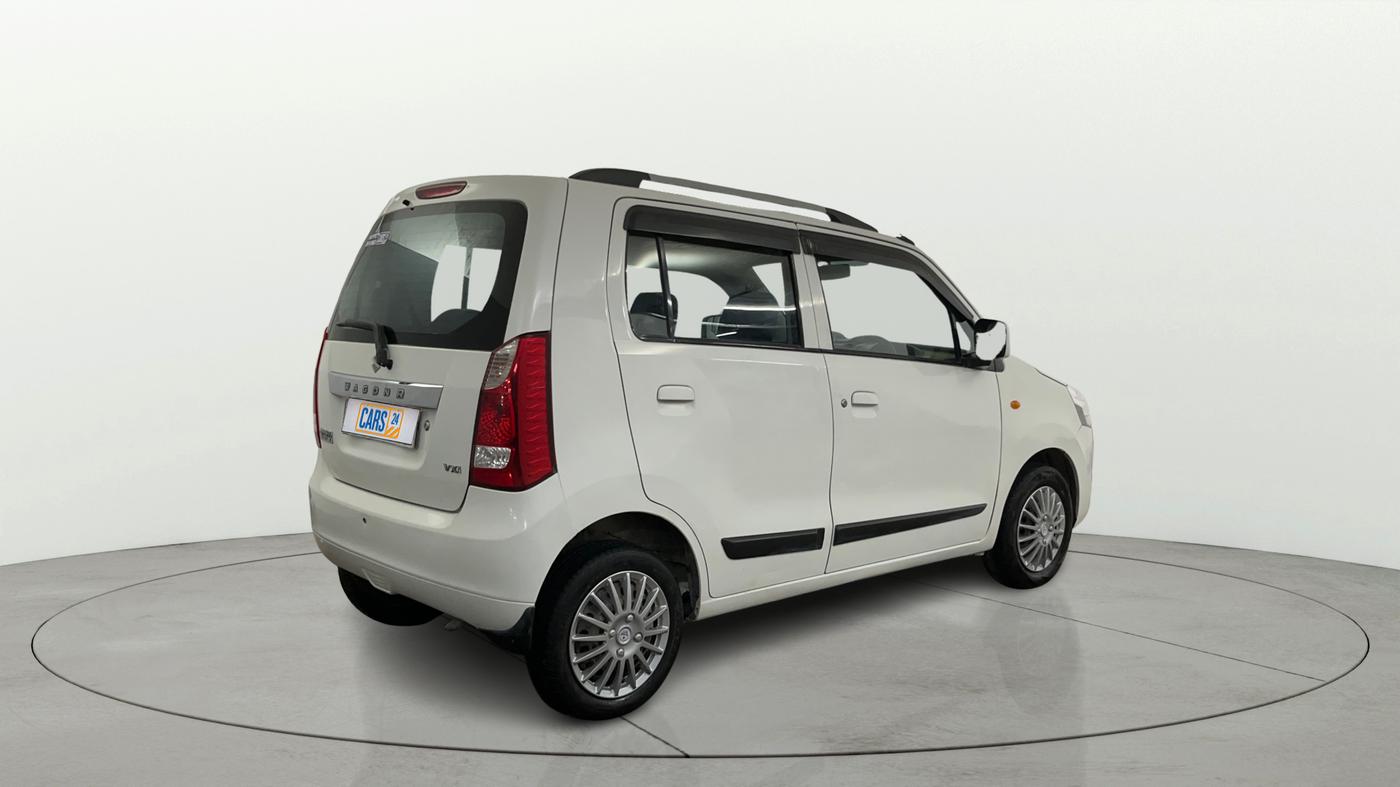 2018 Maruti Wagon R 1.0 VXI, Petrol, Manual, 12,810 km, Right Back Diagonal