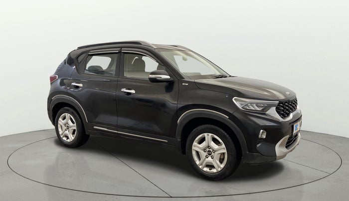 2021 KIA SONET HTX 1.0 IMT, Petrol, Manual, 30,174 km, Right Front Diagonal