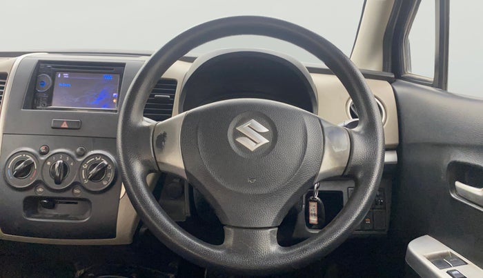 2014 Maruti Wagon R 1.0 LXI, Petrol, Manual, 93,275 km, Steering Wheel Close Up