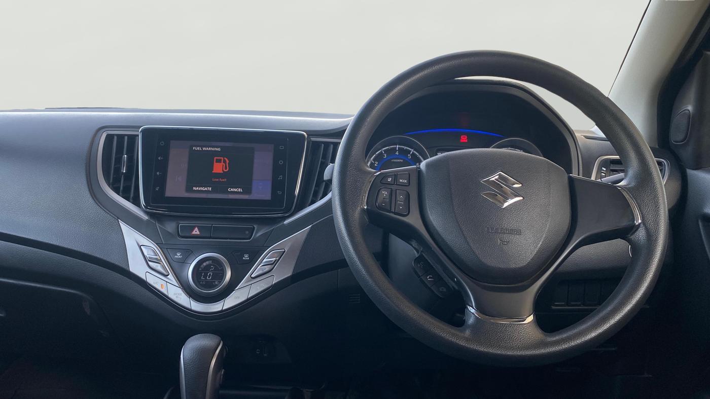 2021 Maruti Baleno ZETA CVT PETROL 1.2, Petrol, Automatic, 42,851 km, Steering Wheel Close Up