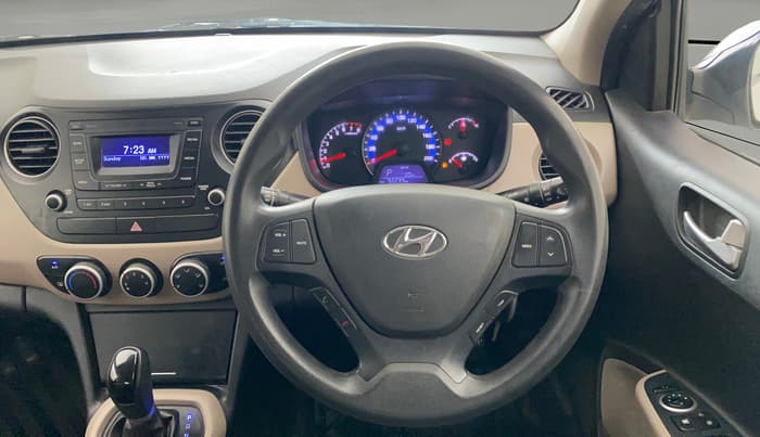 2016 Hyundai Xcent S AT 1.2, Petrol, Automatic, 92,267 km, Steering Wheel Close Up