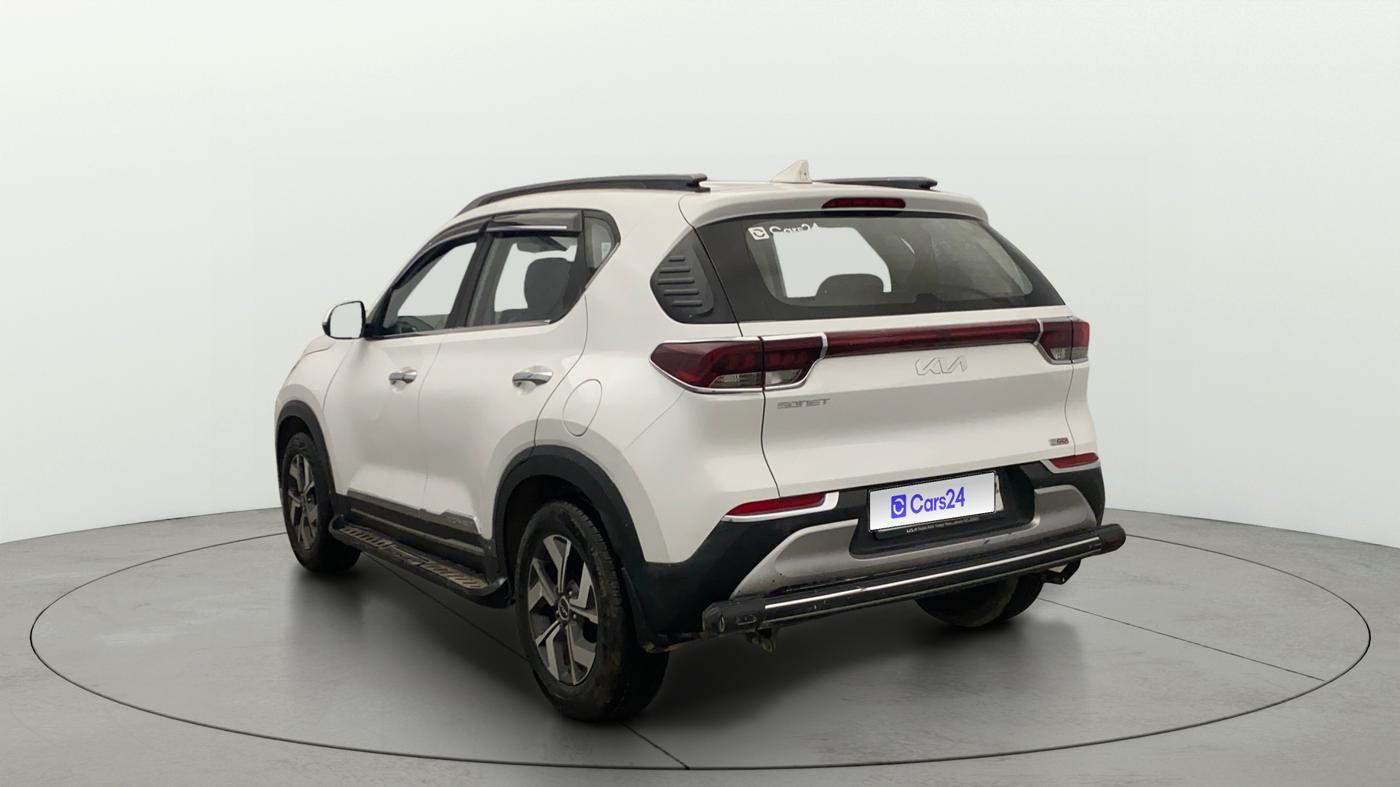 2023 KIA SONET HTX 1.0 TURBO PETROL IMT, Petrol, Manual, 28,334 km, Left Back Diagonal