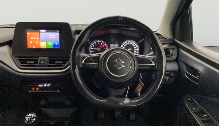 2022 Maruti Baleno DELTA PETROL 1.2, Petrol, Manual, 1,37,503 km, Steering Wheel Close Up