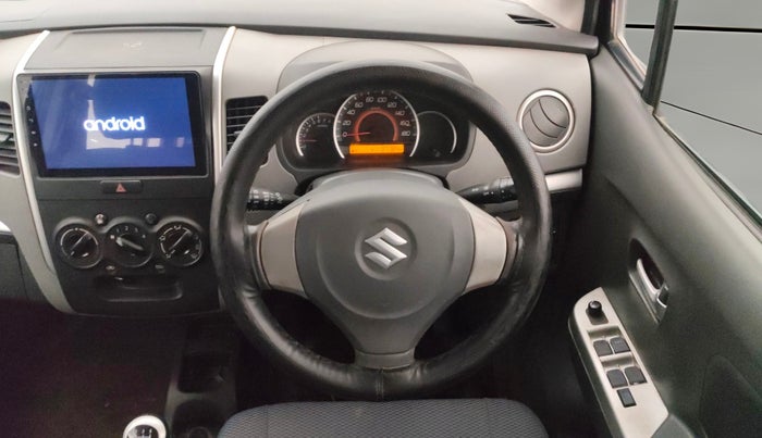 2012 Maruti Wagon R 1.0 VXI, Petrol, Manual, 97,754 km, Steering Wheel Close Up