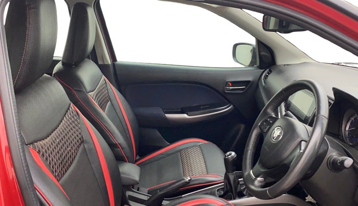 2020 Toyota Glanza V, Petrol, Manual, 32,705 km, Right Side Front Door Cabin