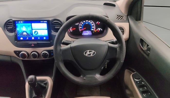 2015 Hyundai Grand i10 MAGNA 1.2 KAPPA VTVT, CNG, Manual, 62,838 km, Steering Wheel Close Up