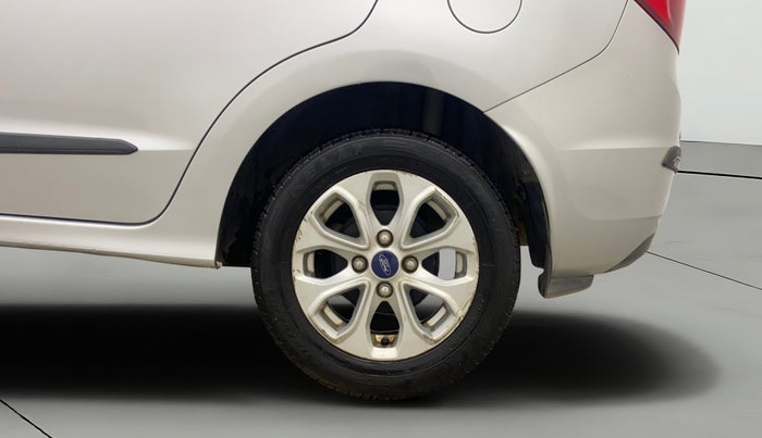 2016 Ford Figo Aspire TITANIUM 1.2 PETROL, Petrol, Manual, 80,896 km, Left Rear Wheel