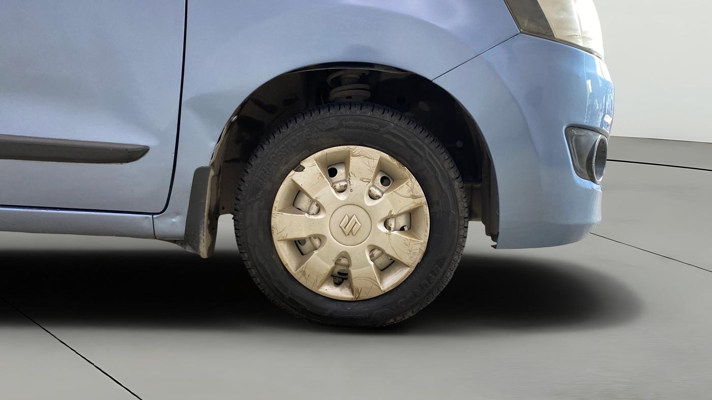 2013 Maruti Wagon R 1.0 LXI CNG, CNG, Manual, 88,276 km, Right Front Wheel
