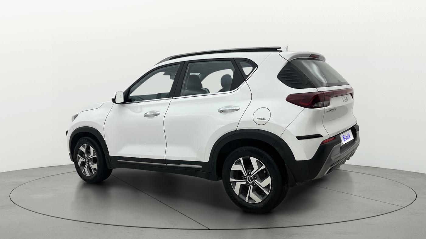 2022 KIA SONET HTX 1.5, Diesel, Manual, 50,229 km, Left Back Diagonal