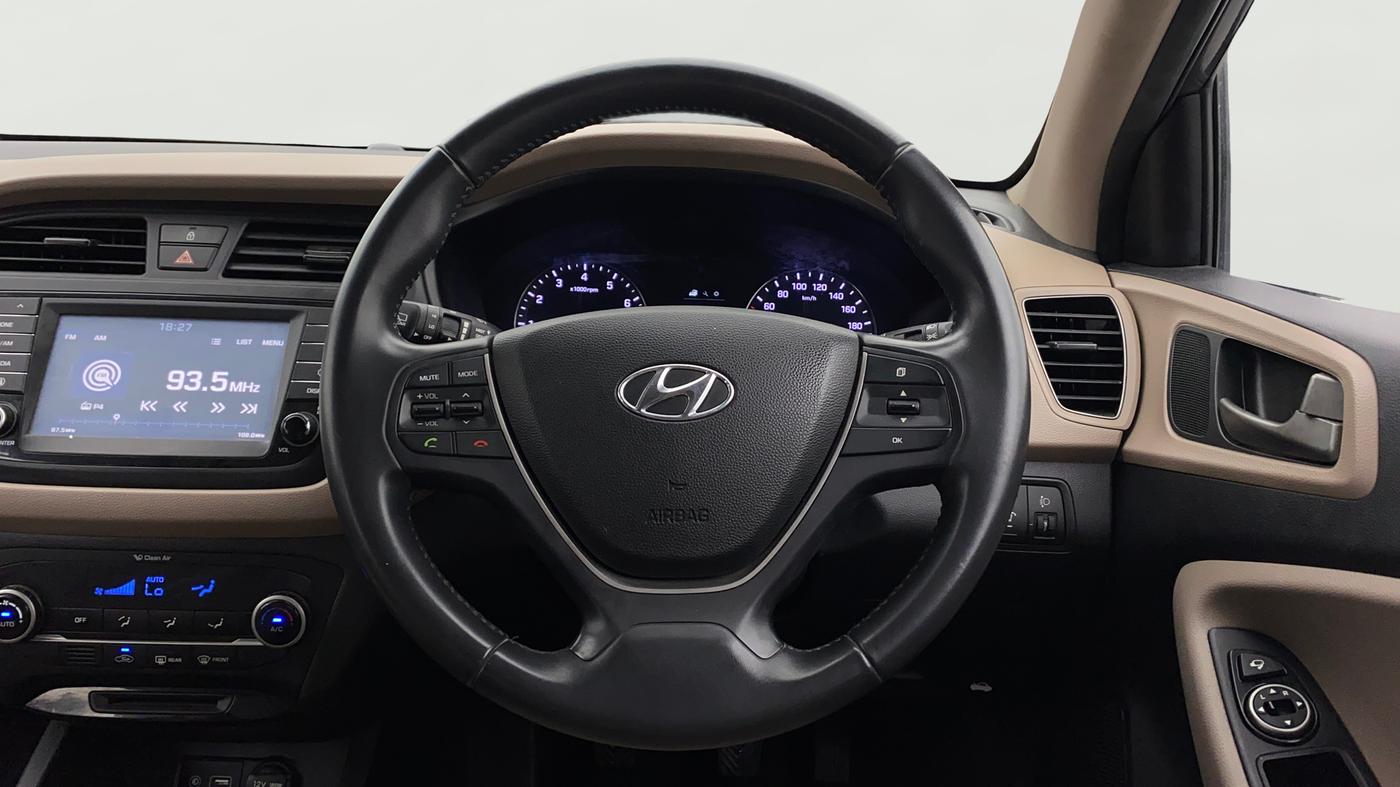 2017 Hyundai Elite i20 ASTA 1.2 (O), Petrol, Manual, 52,641 km, Steering Wheel Close Up