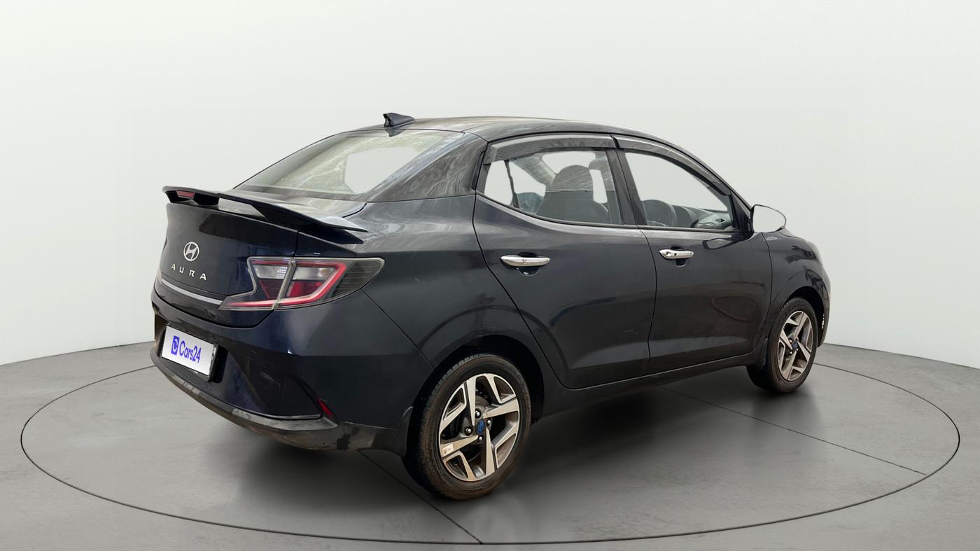 2024 Hyundai AURA SX 1.2 CNG, CNG, Manual, 57,922 km, Right Back Diagonal