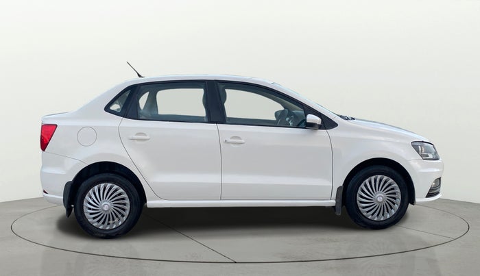 2017 Volkswagen Ameo COMFORTLINE PLUS 1.2L, Petrol, Manual, 1,43,785 km, Right Side View