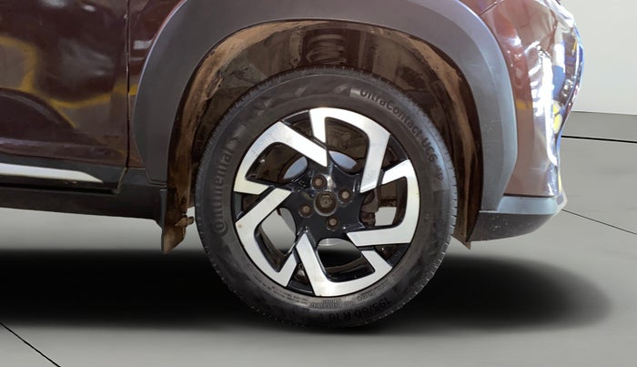 2021 Nissan MAGNITE XV TURBO CVT DUAL TONE, Petrol, Automatic, 1,02,983 km, Right Front Wheel