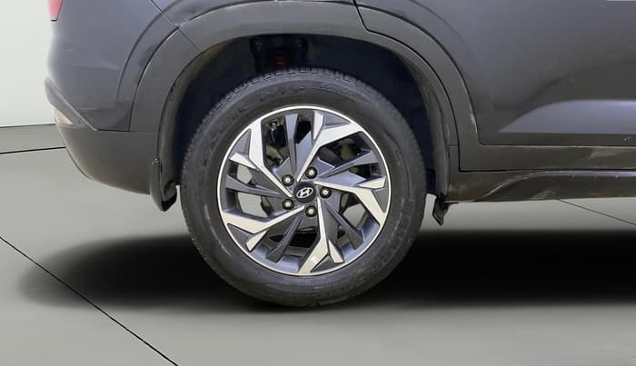 2022 Hyundai Creta SX (O) 1.4 TURBO DCT, Petrol, Automatic, 1,26,161 km, Right Rear Wheel