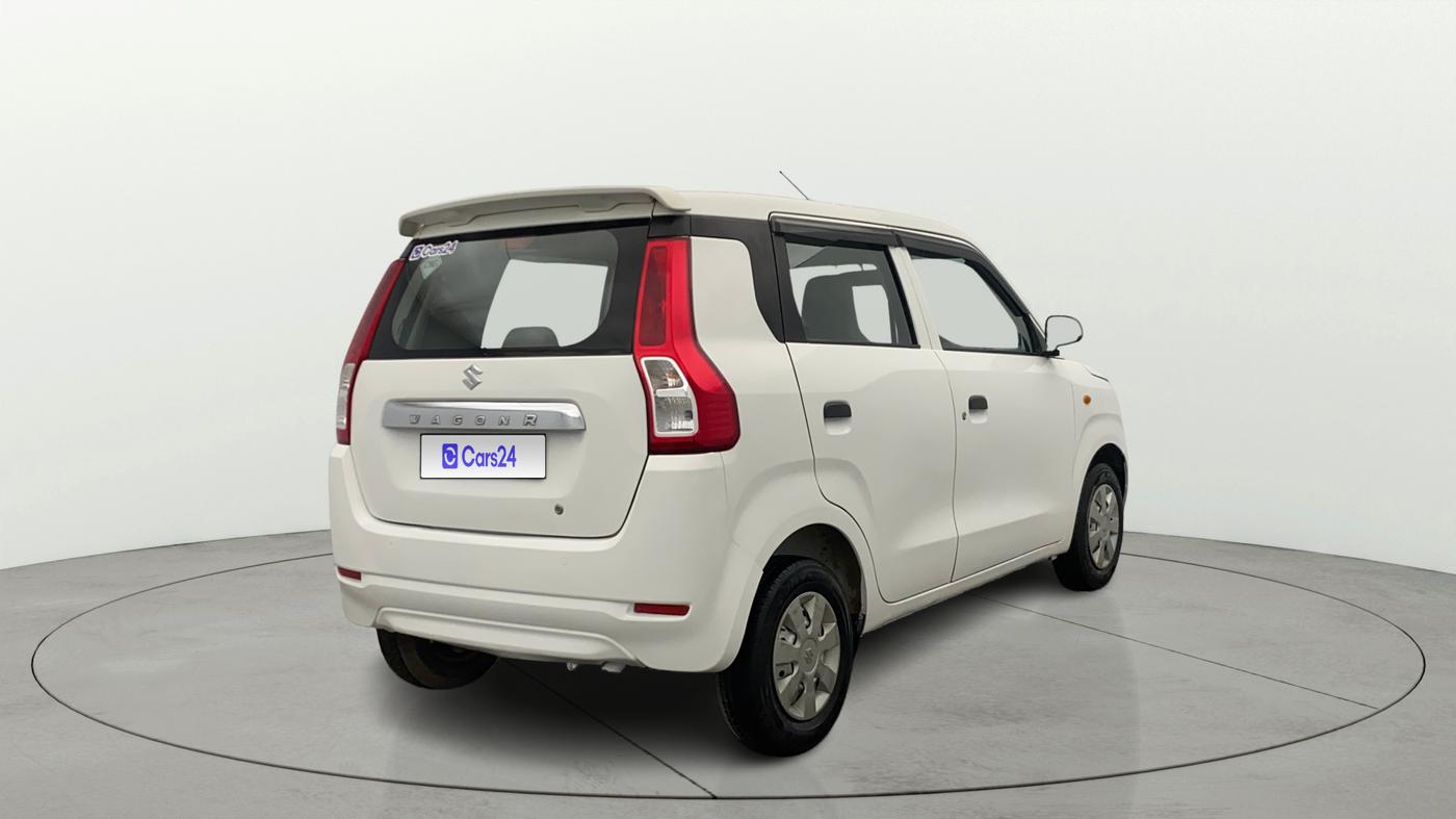 2020 Maruti New Wagon-R LXI CNG 1.0, CNG, Manual, 1,10,176 km, Right Back Diagonal