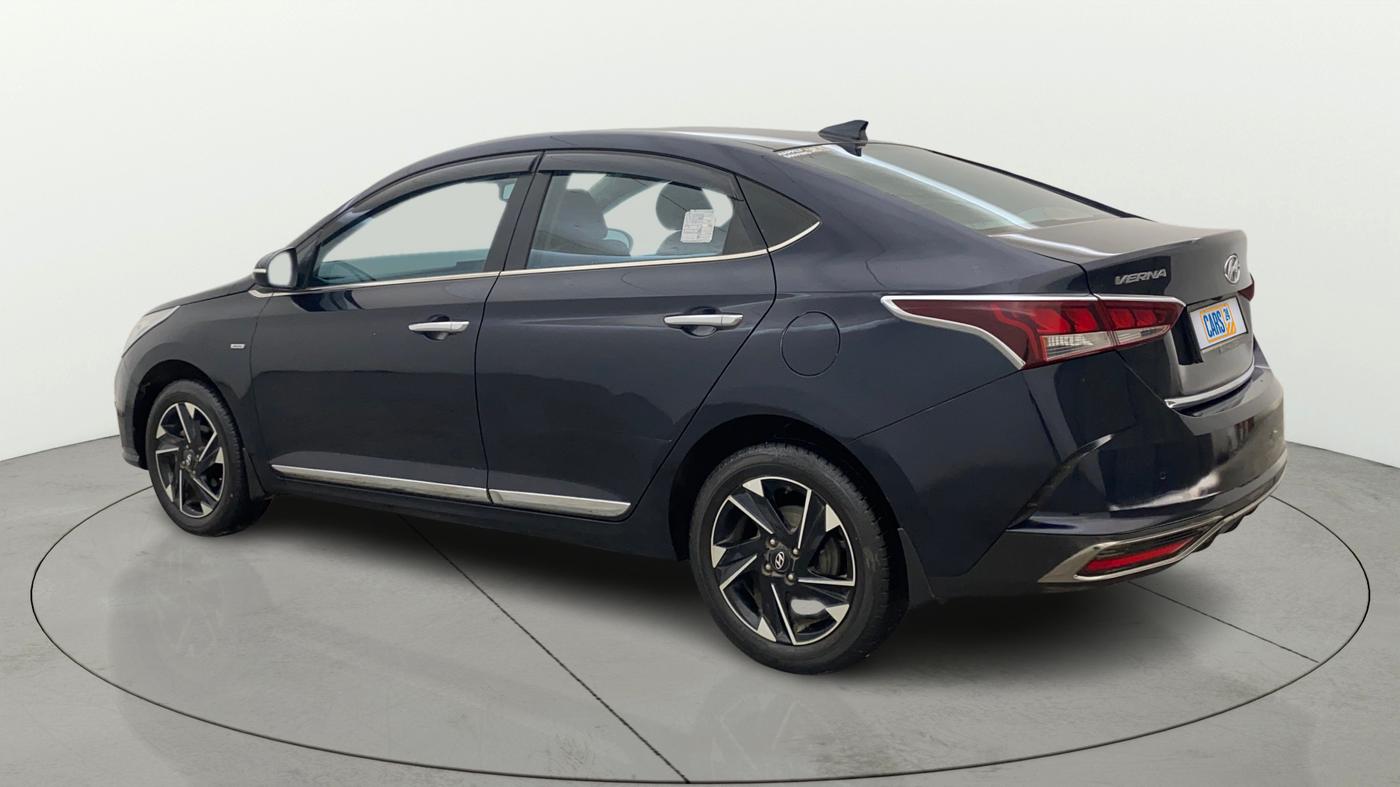 2021 Hyundai Verna SX (O) 1.5 VTVT IVT, Petrol, Automatic, 28,655 km, Left Back Diagonal