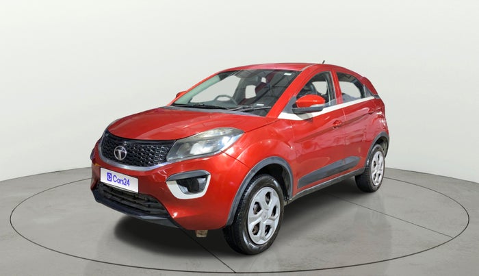 2018 Tata NEXON XM PETROL, Petrol, Manual, 1,29,921 km, Left Front Diagonal