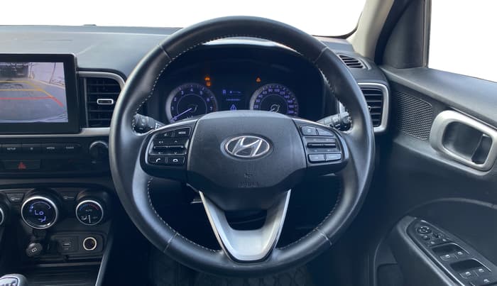2020 Hyundai VENUE SX 1.0 (O) TURBO, Petrol, Manual, 1,16,800 km, Steering Wheel Close Up