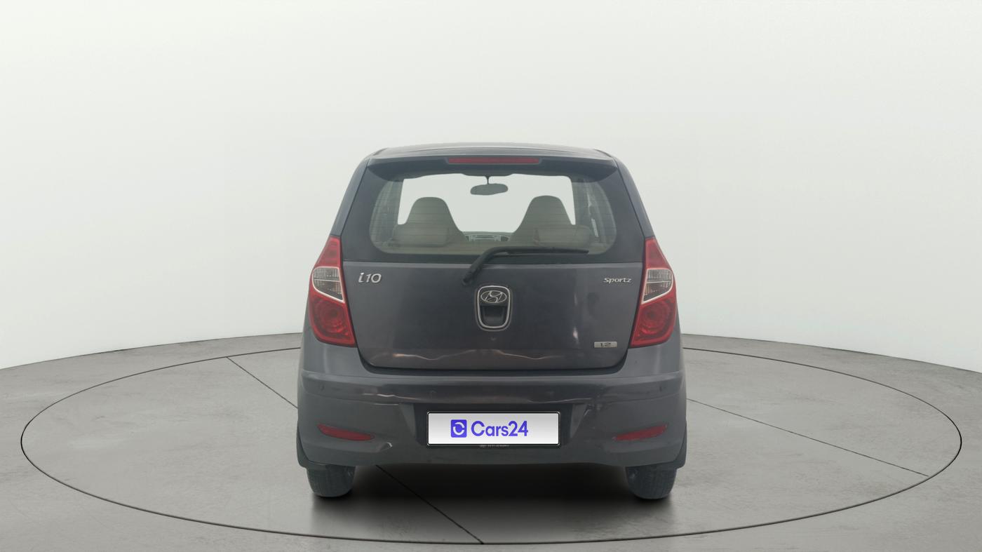 2013 Hyundai i10 SPORTZ 1.2, Petrol, Manual, 73,941 km, Back/Rear