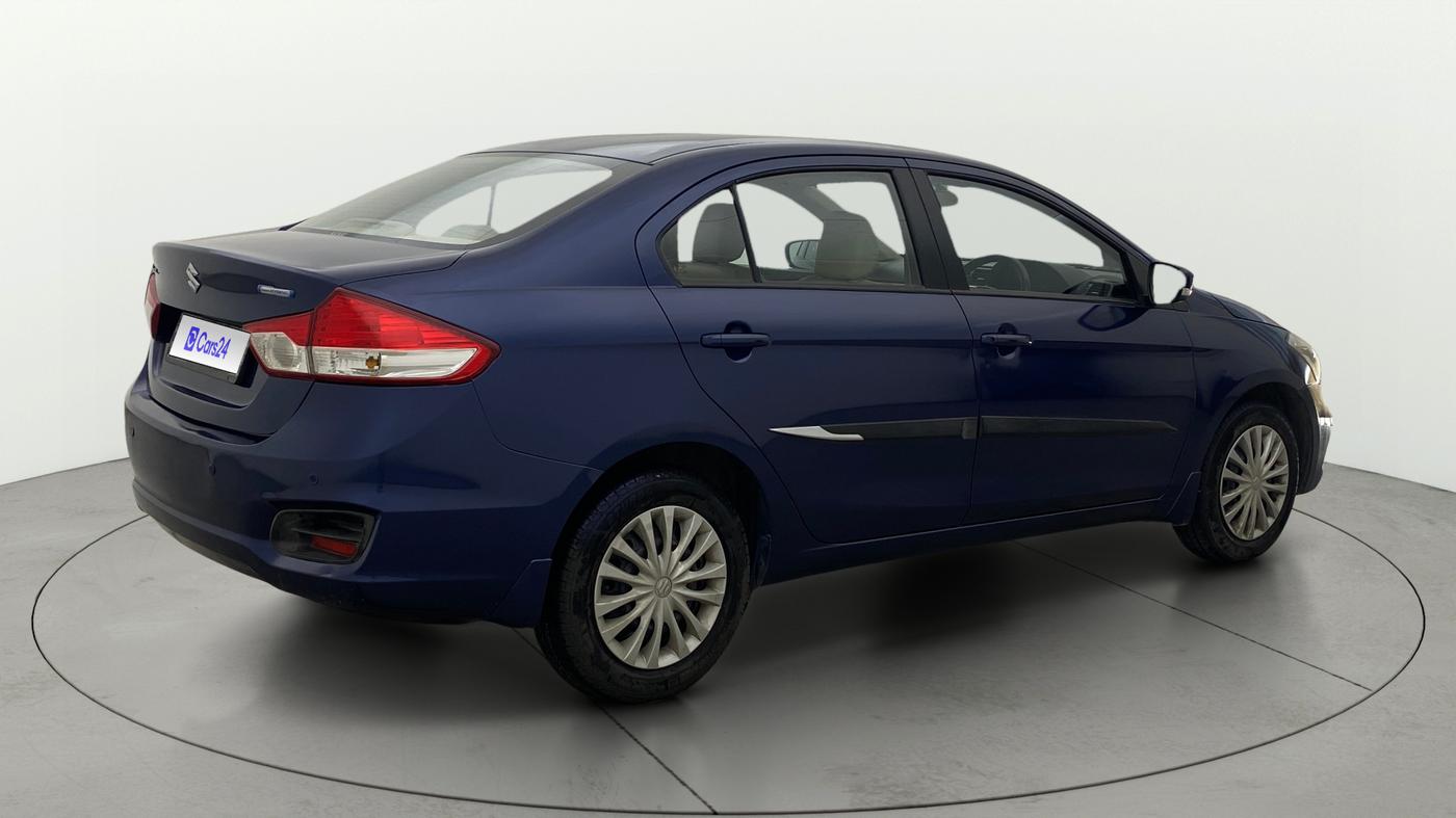 2021 Maruti Ciaz SIGMA 1.5 SHVS MT  PETROL, Petrol, Manual, 1,00,250 km, Right Back Diagonal