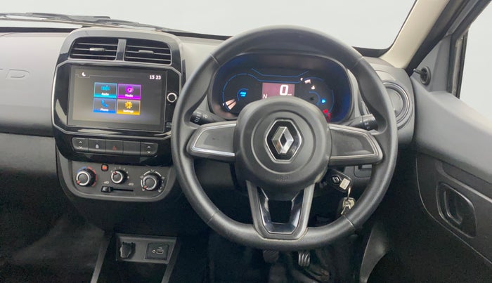 2021 Renault Kwid RXT 1.0 AMT (O), Petrol, Automatic, 21,790 km, Steering Wheel Close Up
