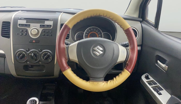 2012 Maruti Wagon R 1.0 VXI, Petrol, Manual, 32,109 km, Steering Wheel Close Up