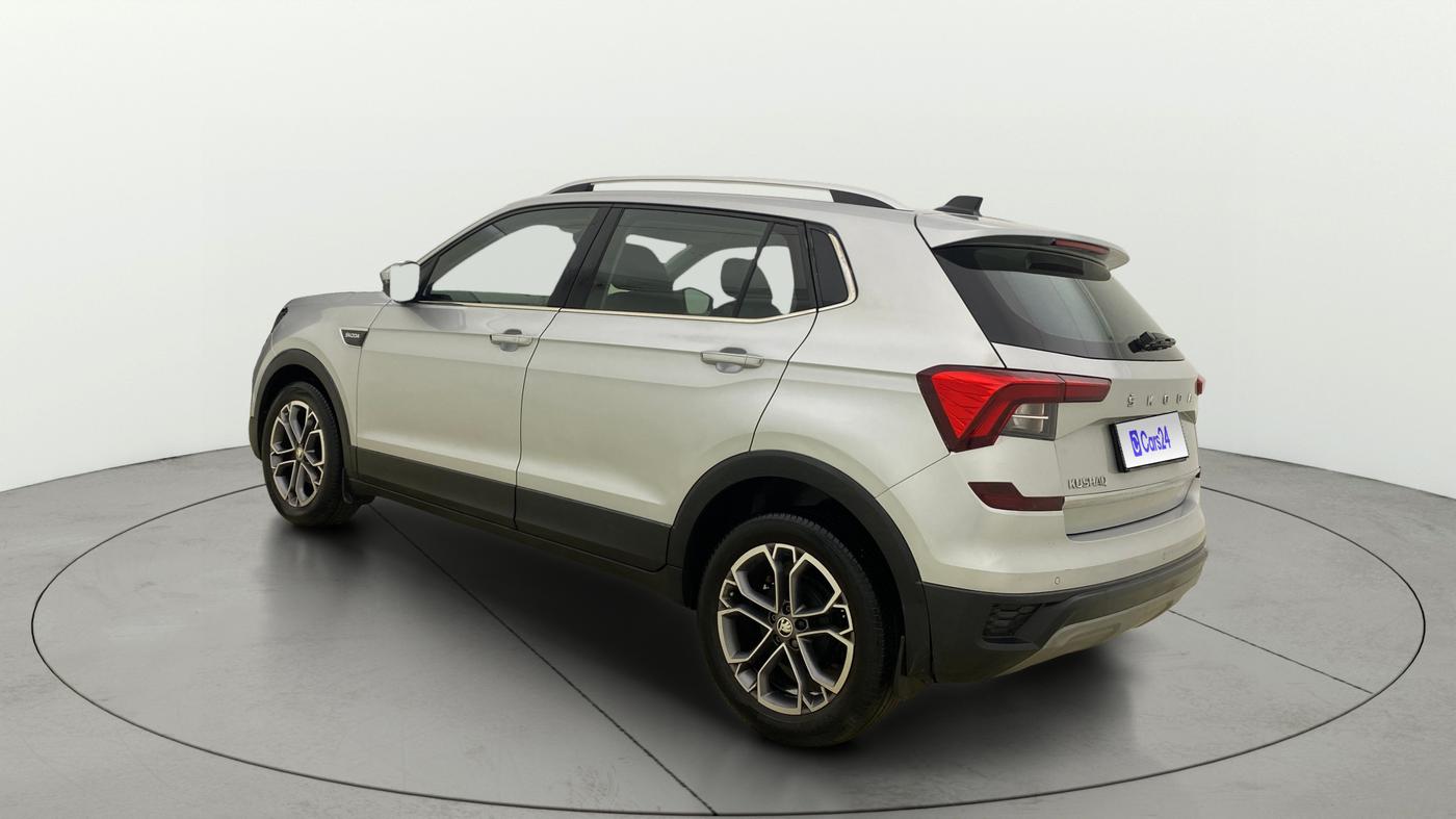 2022 Skoda KUSHAQ STYLE 1.0L TSI AT (6 AIRBAGS), Petrol, Automatic, 21,114 km, Left Back Diagonal