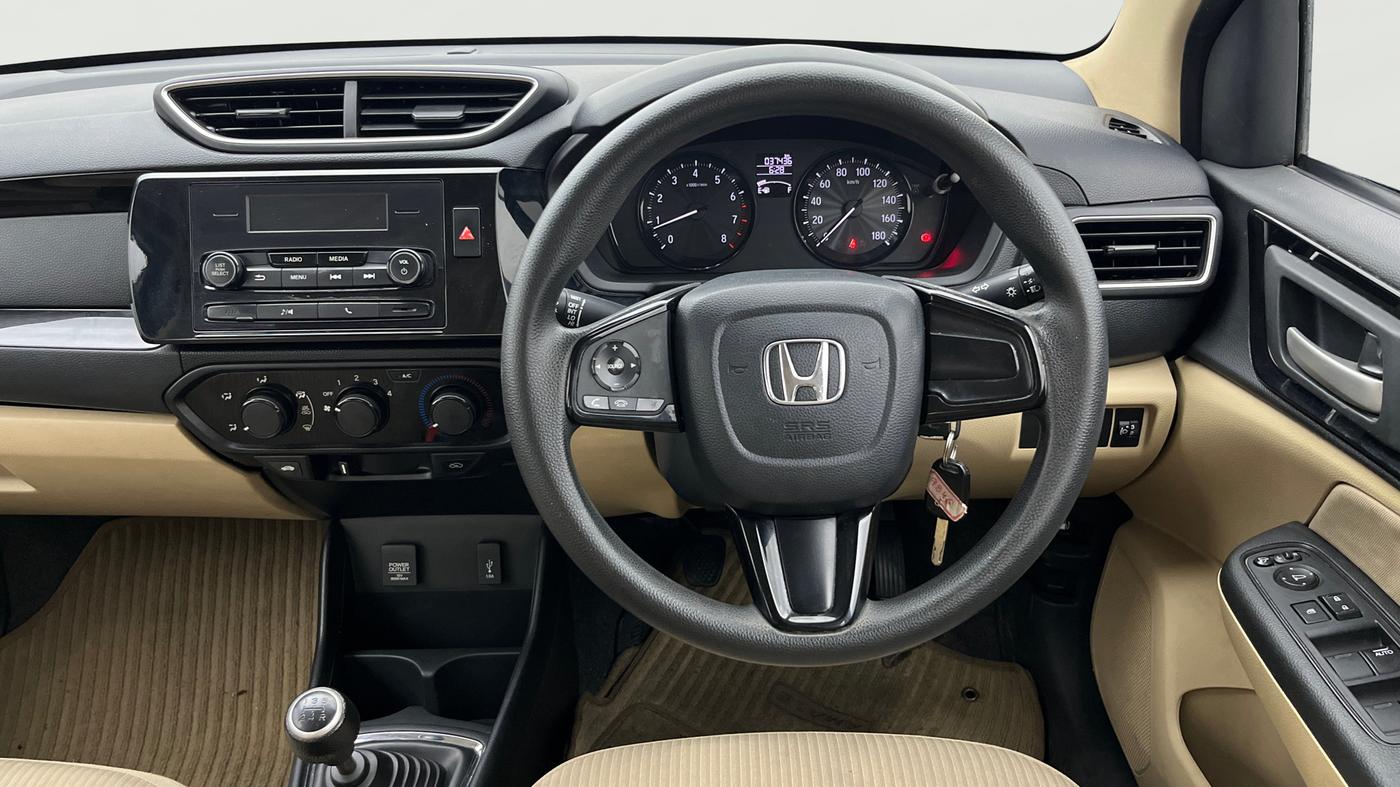2018 Honda Amaze 1.2L I-VTEC S, Petrol, Manual, 37,436 km, Steering Wheel Close Up