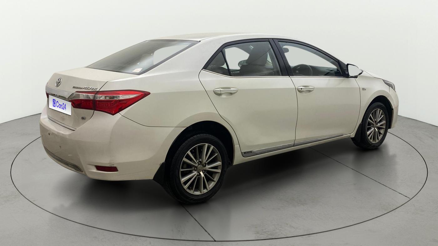 2015 Toyota Corolla Altis G PETROL, Petrol, Manual, 75,370 km, Right Back Diagonal