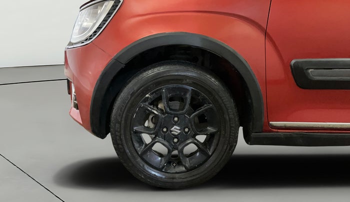 2019 Maruti IGNIS ALPHA 1.2 AMT DUAL TONE, Petrol, Automatic, 72,001 km, Left Front Wheel