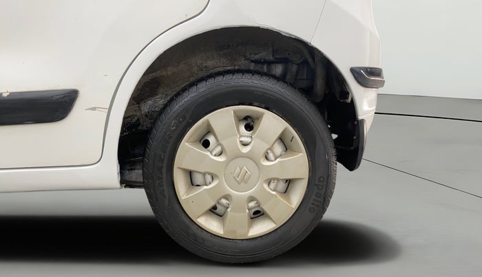 2013 Maruti Wagon R 1.0 LXI, Petrol, Manual, 89,279 km, Left Rear Wheel