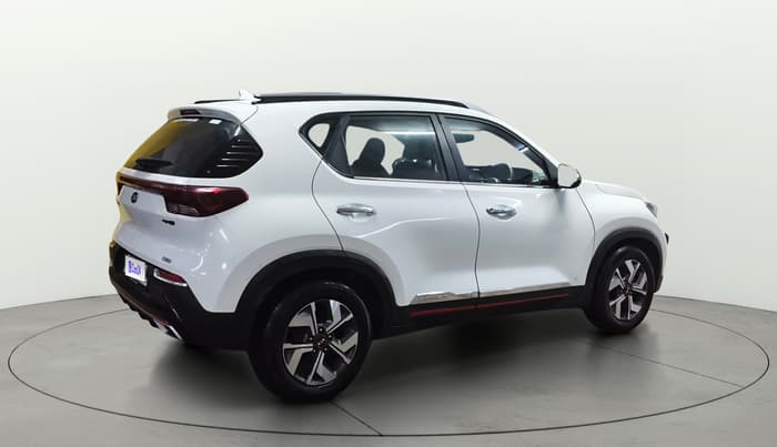 2020 KIA SONET GTX PLUS 1.0 DCT, Petrol, Automatic, 1,08,797 km, Right Back Diagonal
