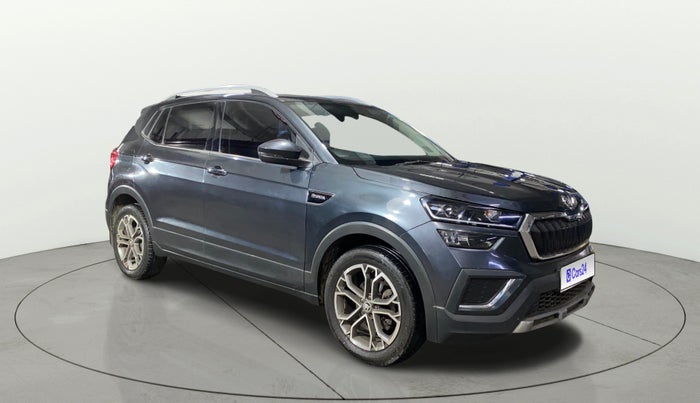 2023 Skoda KUSHAQ STYLE 1.0L TSI MT, Petrol, Manual, 19,696 km, Right Front Diagonal