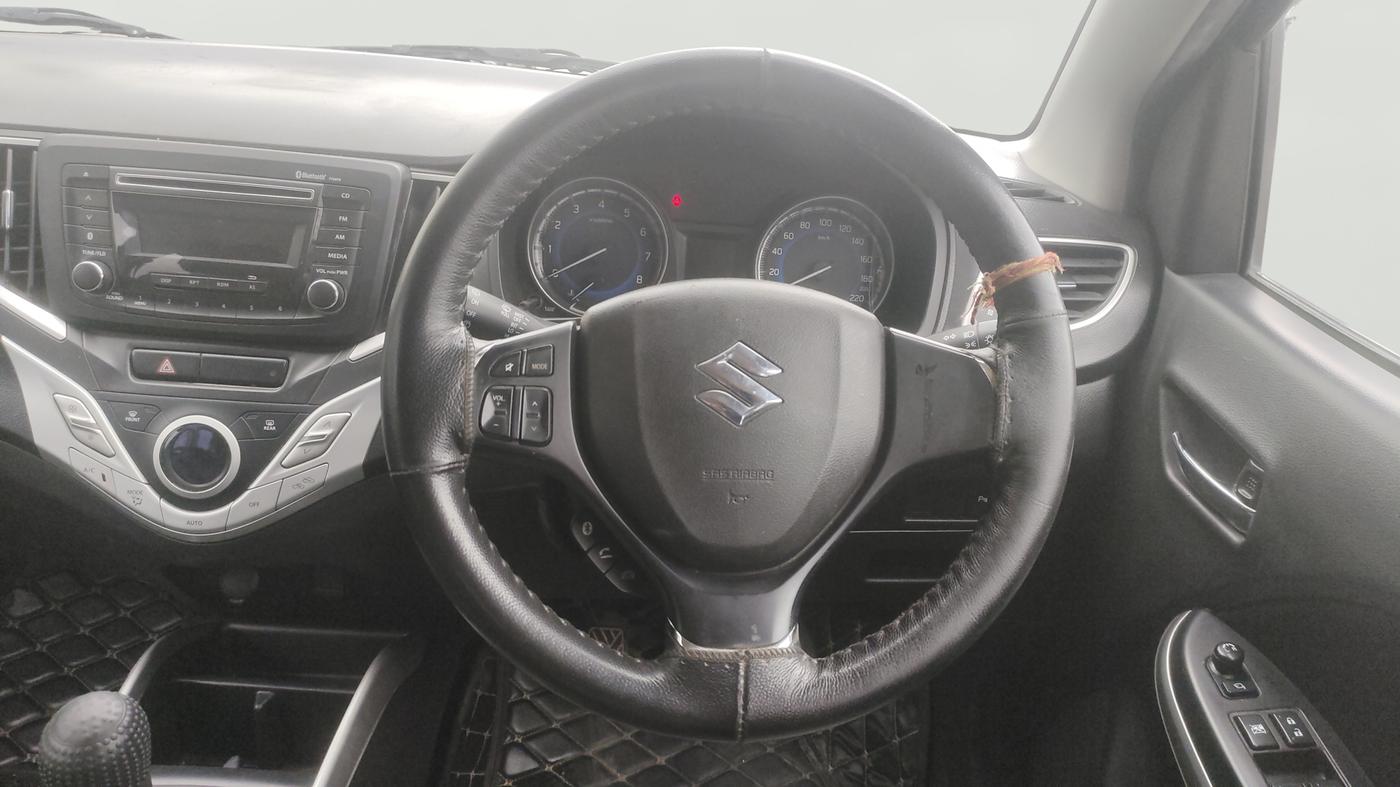 2019 Maruti Baleno DELTA PETROL 1.2, Petrol, Manual, 65,644 km, Steering Wheel Close Up