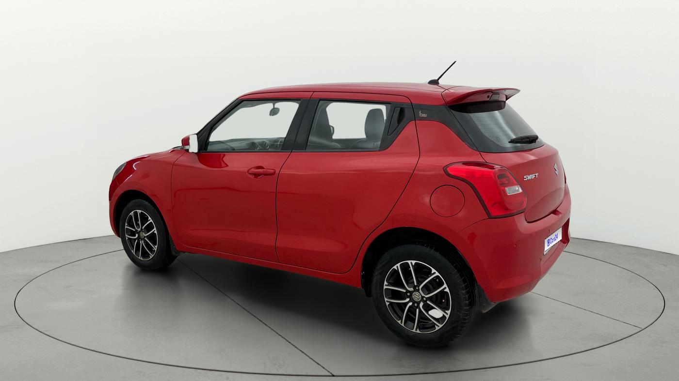 2018 Maruti Swift ZXI AMT, Petrol, Automatic, 56,882 km, Left Back Diagonal