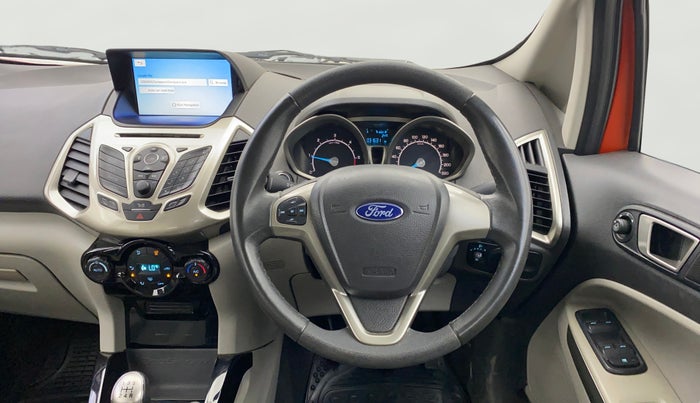 2017 Ford Ecosport TITANIUM + 1.5L DIESEL, Diesel, Manual, 31,631 km, Steering Wheel Close Up